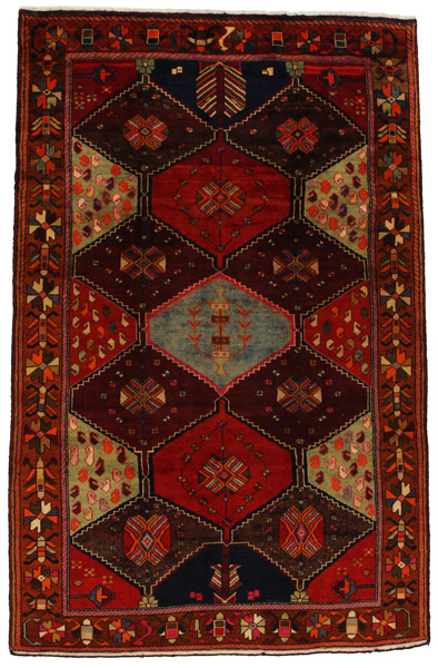 Bakhtiari Persian Carpet 305x196