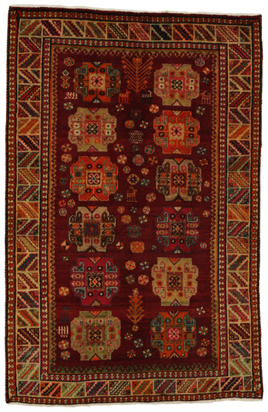 Yalameh - Qashqai Persian Carpet 187x123