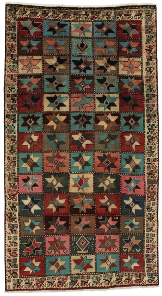 Bakhtiari - Gabbeh Persian Carpet 281x152