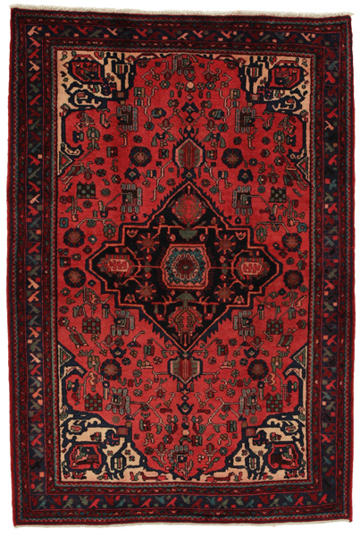 Bijar - Kurdi Persian Carpet 209x139