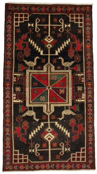 Afshar - Sirjan Persian Carpet 255x137