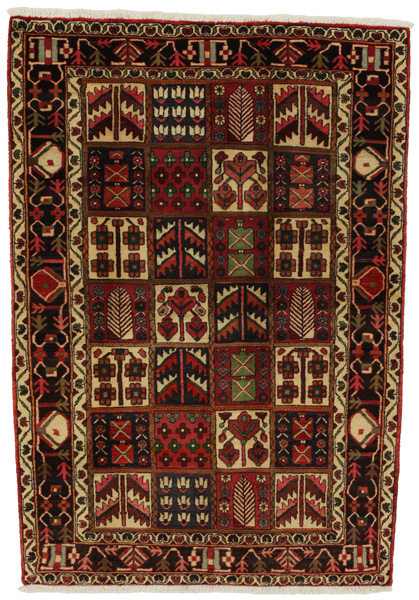 Bakhtiari Persian Carpet 210x141