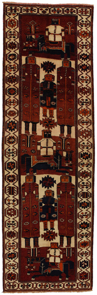 Bakhtiari - Qashqai Persian Carpet 436x137