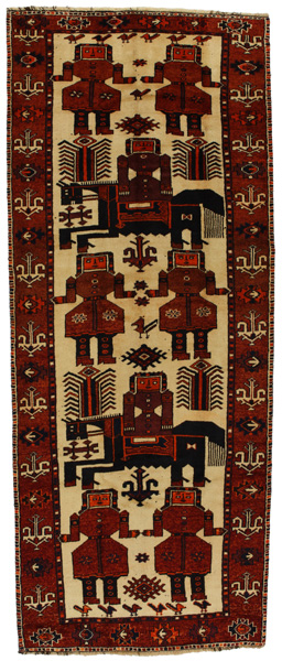 Bakhtiari - Qashqai Persian Carpet 370x149
