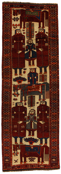 Bakhtiari - Qashqai Persian Carpet 397x135