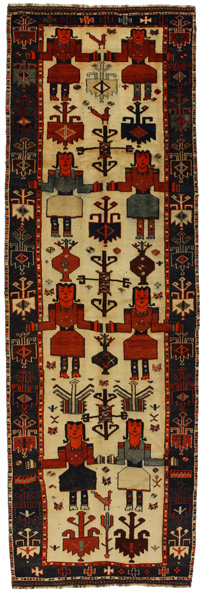 Bakhtiari - Qashqai Persian Carpet 426x137