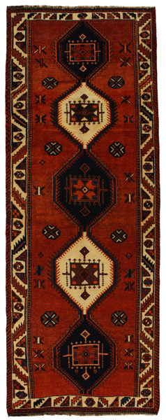 Bakhtiari - Qashqai Persian Carpet 364x134