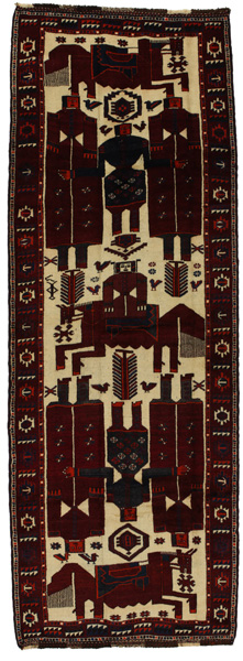 Bakhtiari - Qashqai Persian Carpet 425x146