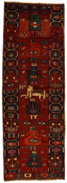Bakhtiari - Qashqai Persian Carpet 400x137