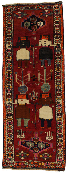 Bakhtiari - Qashqai Persian Carpet 372x137