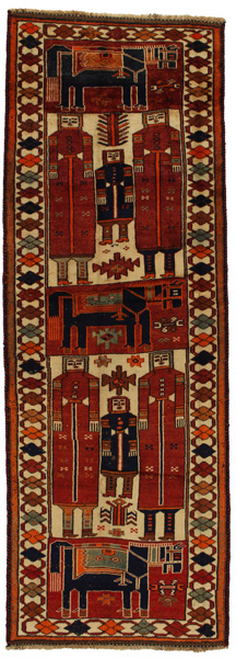 Lori - Bakhtiari Persian Carpet 363x126