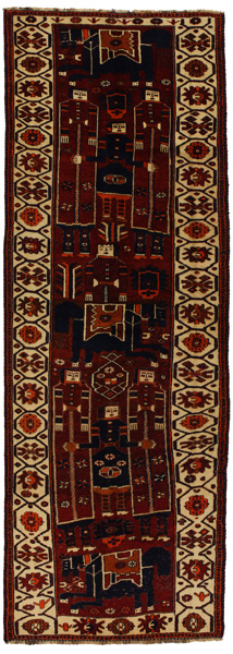 Bakhtiari - Qashqai Persian Carpet 411x143