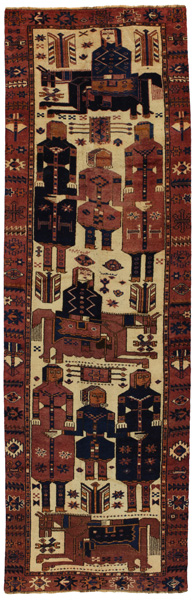 Bakhtiari - Qashqai Persian Carpet 439x137