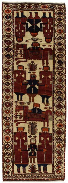 Bakhtiari - Lori Persian Carpet 418x146