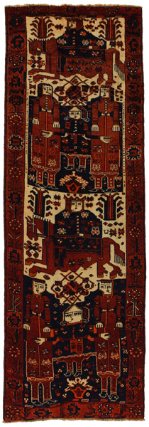 Bakhtiari - Qashqai Persian Carpet 393x132
