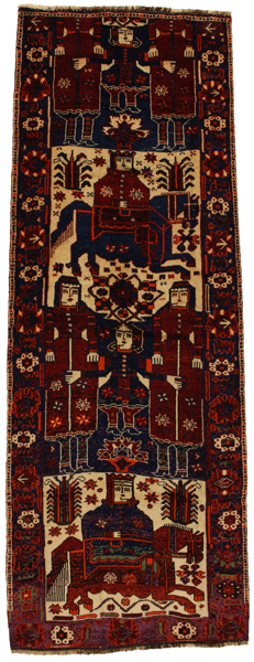 Bakhtiari - Qashqai Persian Carpet 385x137