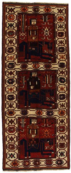 Bakhtiari - Qashqai Persian Carpet 374x149