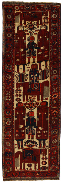 Bakhtiari - Qashqai Persian Carpet 448x146