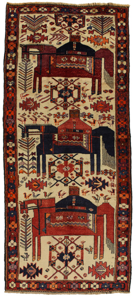 Bakhtiari - Qashqai Persian Carpet 362x157