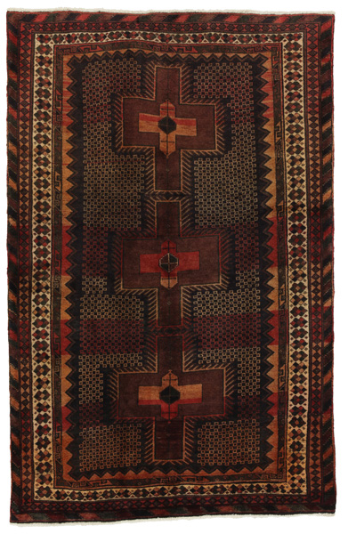 Afshar - Sirjan Persian Carpet 220x141