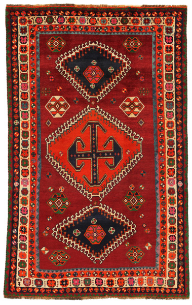 Yalameh - Qashqai Persian Carpet 232x146