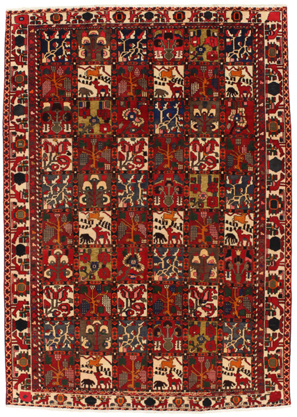 Bakhtiari - Garden Persian Carpet 290x205