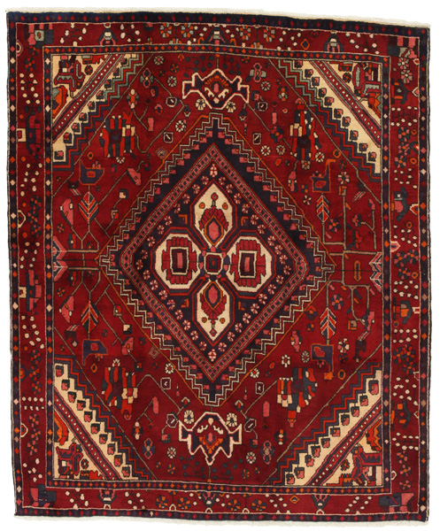 Bakhtiari Persian Carpet 188x155