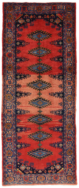 Enjelas - Hamadan Persian Carpet 323x132