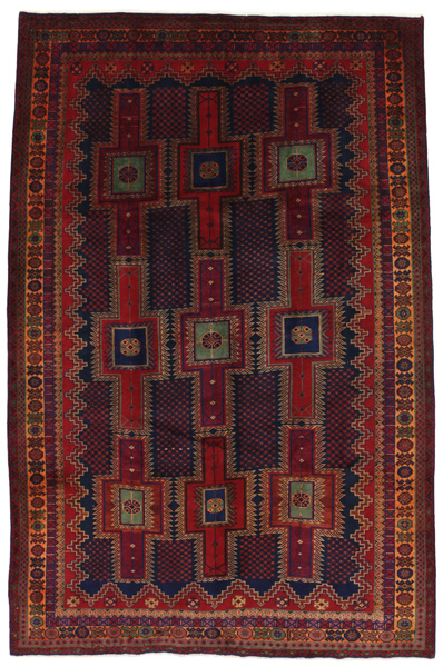 Afshar - Sirjan Persian Carpet 304x197