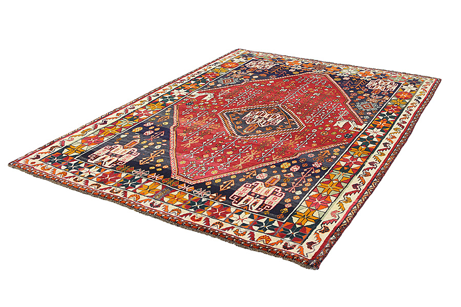 Qashqai - Shiraz Persian Carpet | nmd14182-988 | CarpetU2