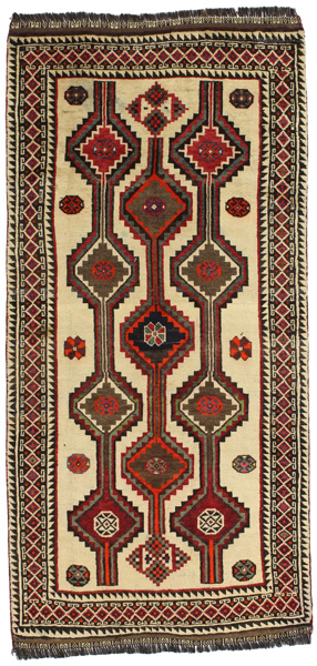 Yalameh - Qashqai Persian Carpet 225x113