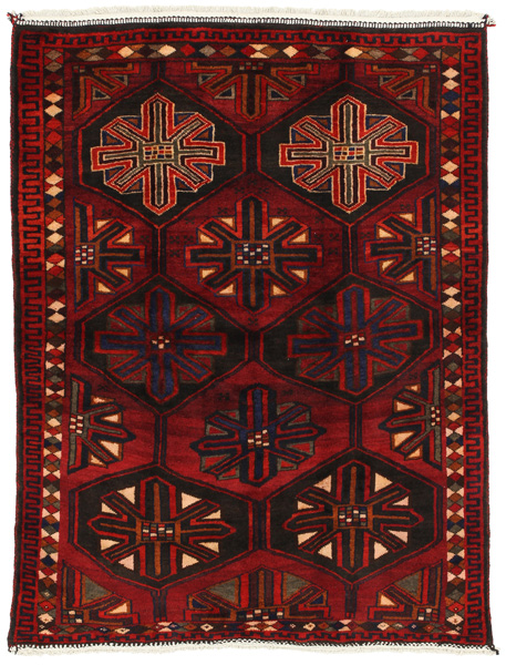 Lori - Bakhtiari Persian Carpet 195x151