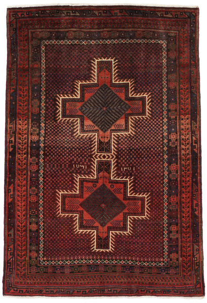 Afshar - Sirjan Persian Carpet 208x142