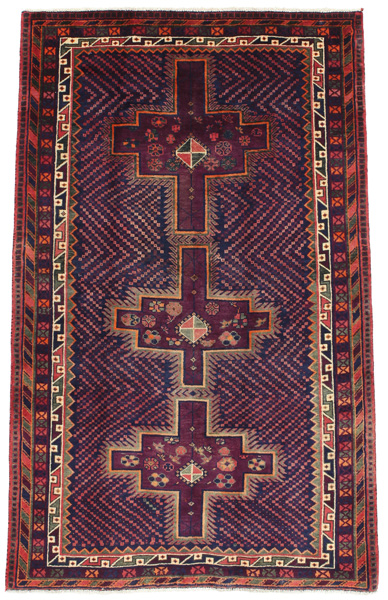 Afshar - Sirjan Persian Carpet 218x130