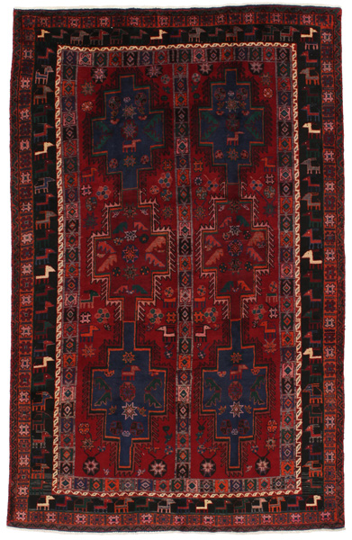 Afshar - Sirjan Persian Carpet 241x153