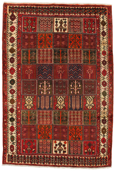 Bakhtiari - Garden Persian Carpet 302x203