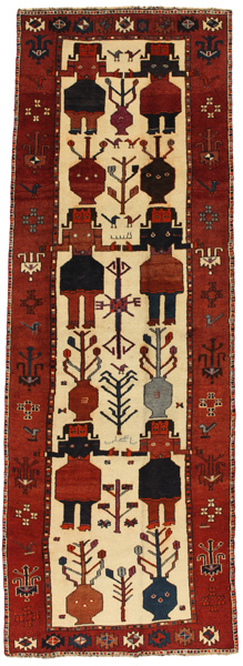 Bakhtiari - Qashqai Persian Carpet 393x135