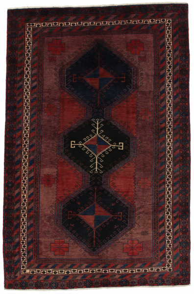 Afshar - Sirjan Persian Carpet 242x156