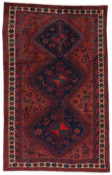 Afshar - Sirjan Persian Carpet 228x142