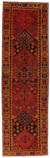 Bakhtiari Persian Carpet 363x109