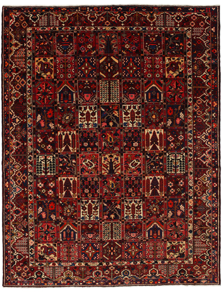 Bakhtiari - Garden Persian Carpet 363x281