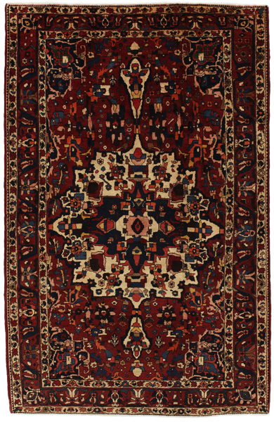 Bakhtiari Persian Carpet 253x163