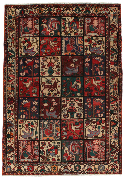 Bakhtiari Persian Carpet 212x147