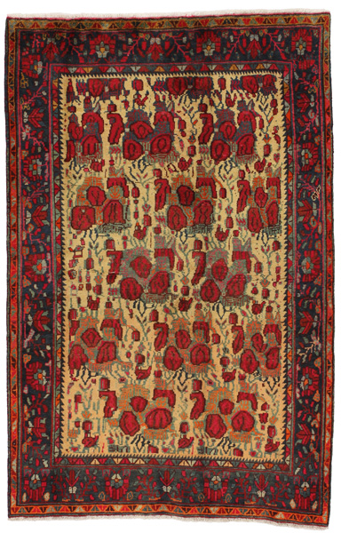 Afshar - Sirjan Persian Carpet 203x130