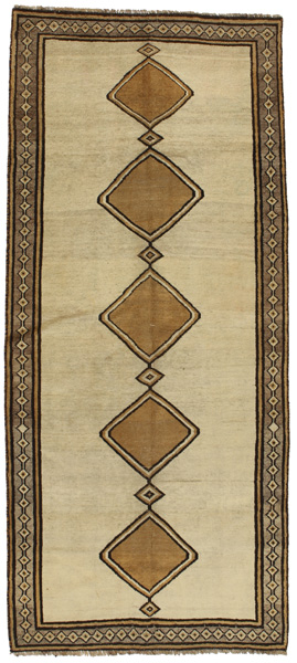 Qashqai - Gabbeh Persian Carpet 242x105