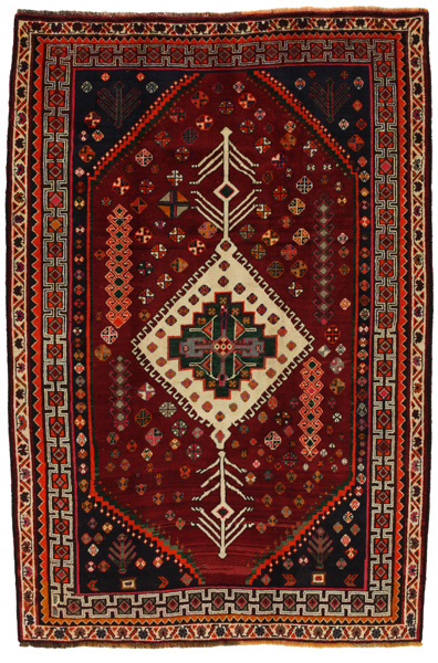 Yalameh - Qashqai Persian Carpet 231x151