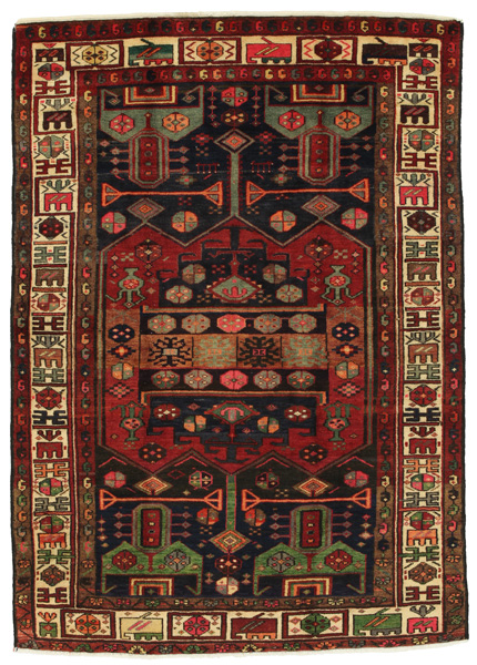 Koliai - Kurdi Persian Carpet 206x148