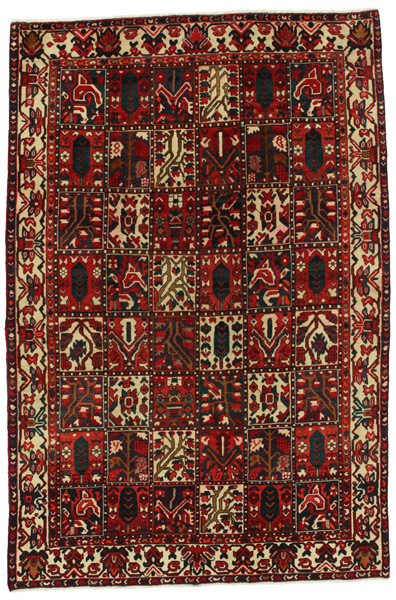 Bakhtiari - Garden Persian Carpet 298x198