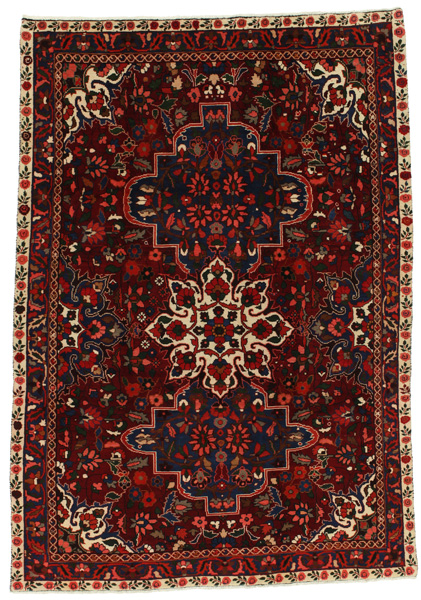 Bakhtiari Persian Carpet 295x206