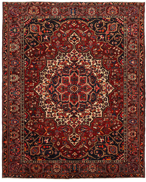 Bakhtiari Persian Carpet 383x307